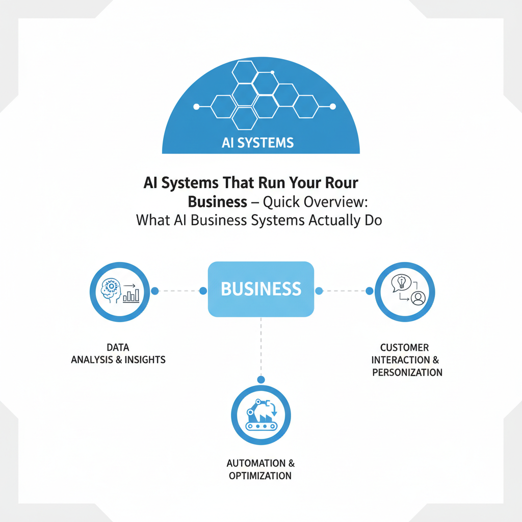 Quick Overview: What AI Business Systems Actually Do